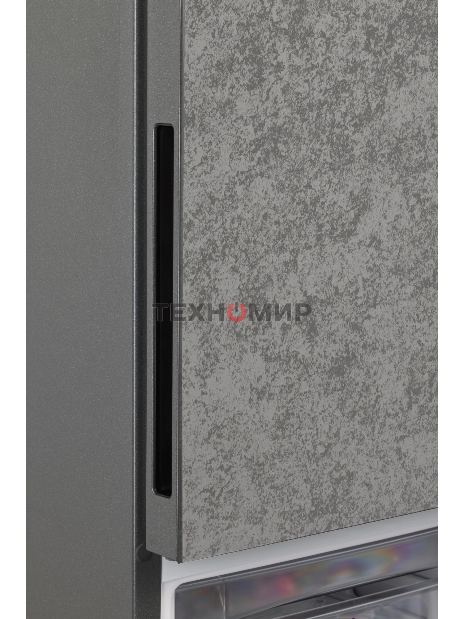 Холодильник Nordfrost NRG 162NF GSS серый мрамор двухкамерный 205/105л морозилка снизу, No Frost