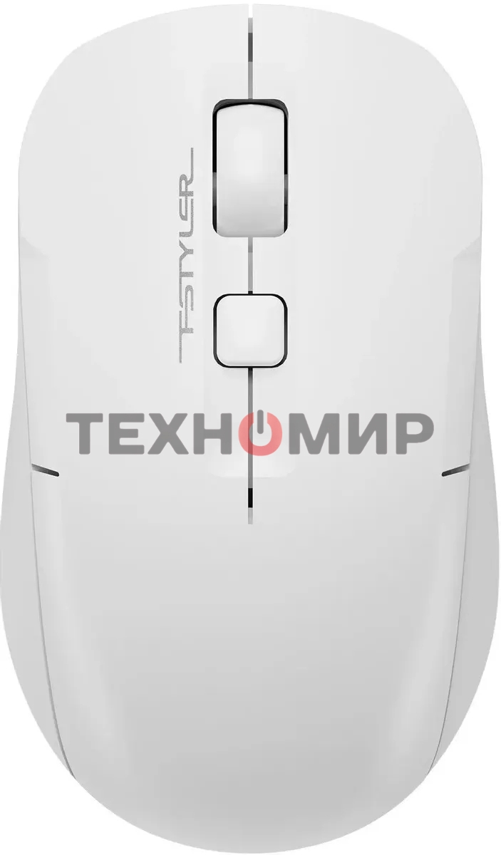 Мышь беспроводная A4Tech Fstyler FG16CS Air белый, 2000 dpi, радиоканал, USB, кнопки - 3