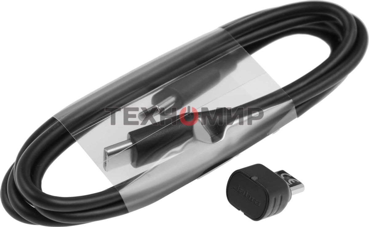 Гарнитура беспроводная Jabra Evolve2 55 Link380c MS Stereo, черный