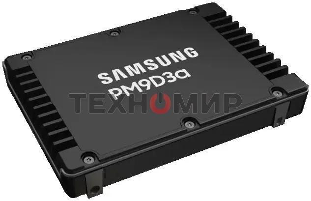 Накопитель SSD Samsung PM9D3a, 7680Gb, U.3(2.5