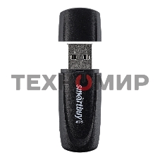 Флешка USB Smartbuy R/W Scout Black (SB004Gb2SCK), 4Gb, USB 2.0, R/W 10/7, черный