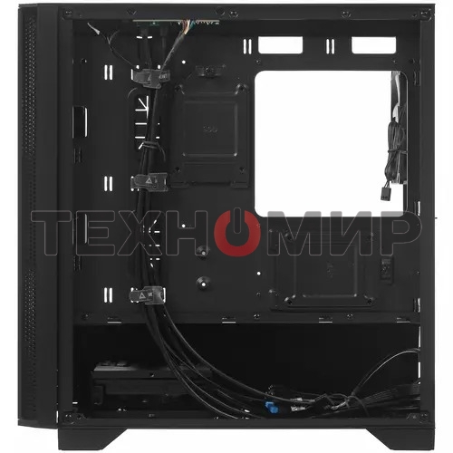 Компьютерный корпус Montech AIR 100 LITE черный без БП mATX 2x120мм 1xUSB2.0 2xUSB3.0 audio bott PSU