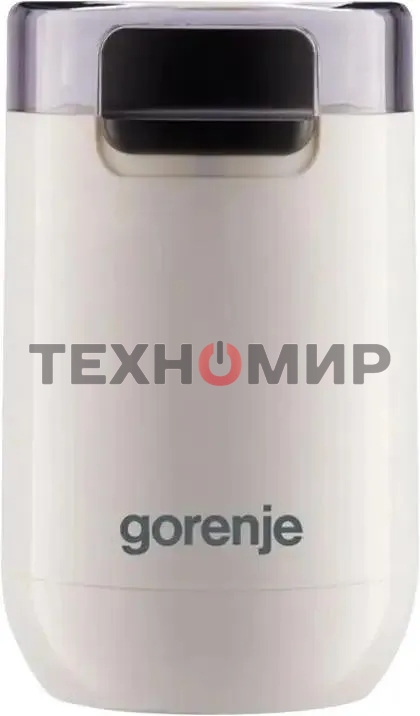 Кофемолка Gorenje SMK150SW 150Вт сист.помол.:одинарный нож вместим.:45гр белый