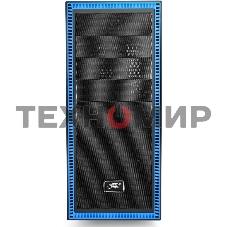 Компьютерный корпус Deepcool TESSERACT BF (one black fan) без БП, черный, ATX