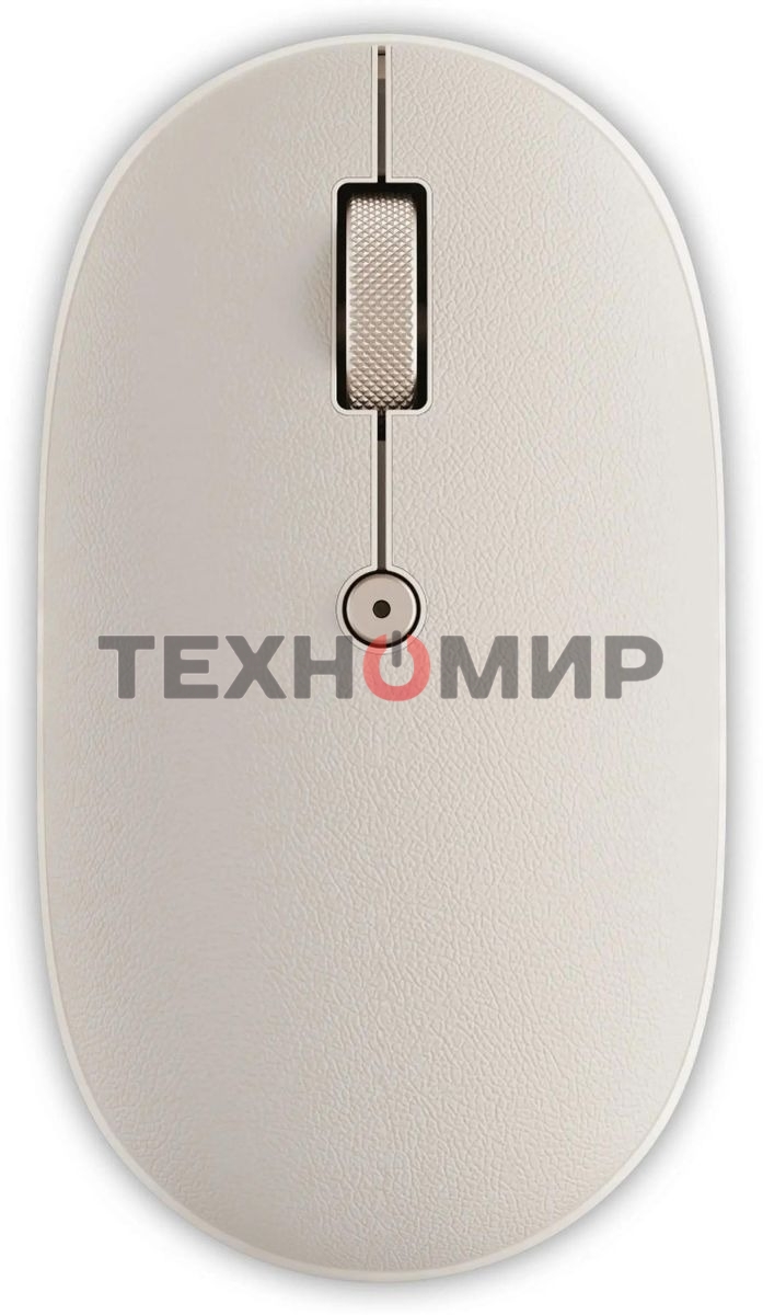 Мышка компьютерная Satechi OntheGo Bluetooth Mouse with USB-C Rechargeable Battery, песочный