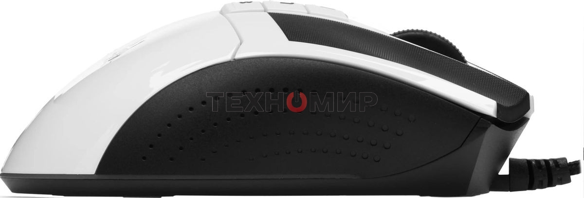 Мышь проводная A4Tech Bloody W90 Max белый/черный, 10000 dpi, USB, кнопки - 10