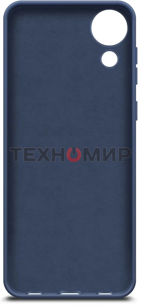 Чехол (клип-кейс) BoraSCO Microfiber Case для Samsung Galaxy A03 Core синий