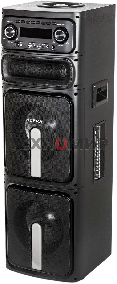 Минисистема Supra SMB-2050, 180Вт, FM USB BT SD, черный