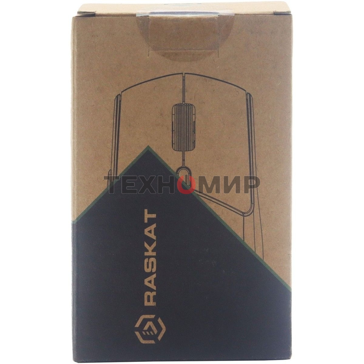 Мышь беспроводная Raskat M007WB белый, 2400 dpi, радиоканал, Bluetooth, USB, кнопки - 6