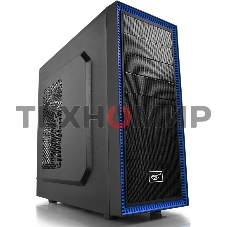 Компьютерный корпус Deepcool TESSERACT BF (one black fan) без БП, черный, ATX