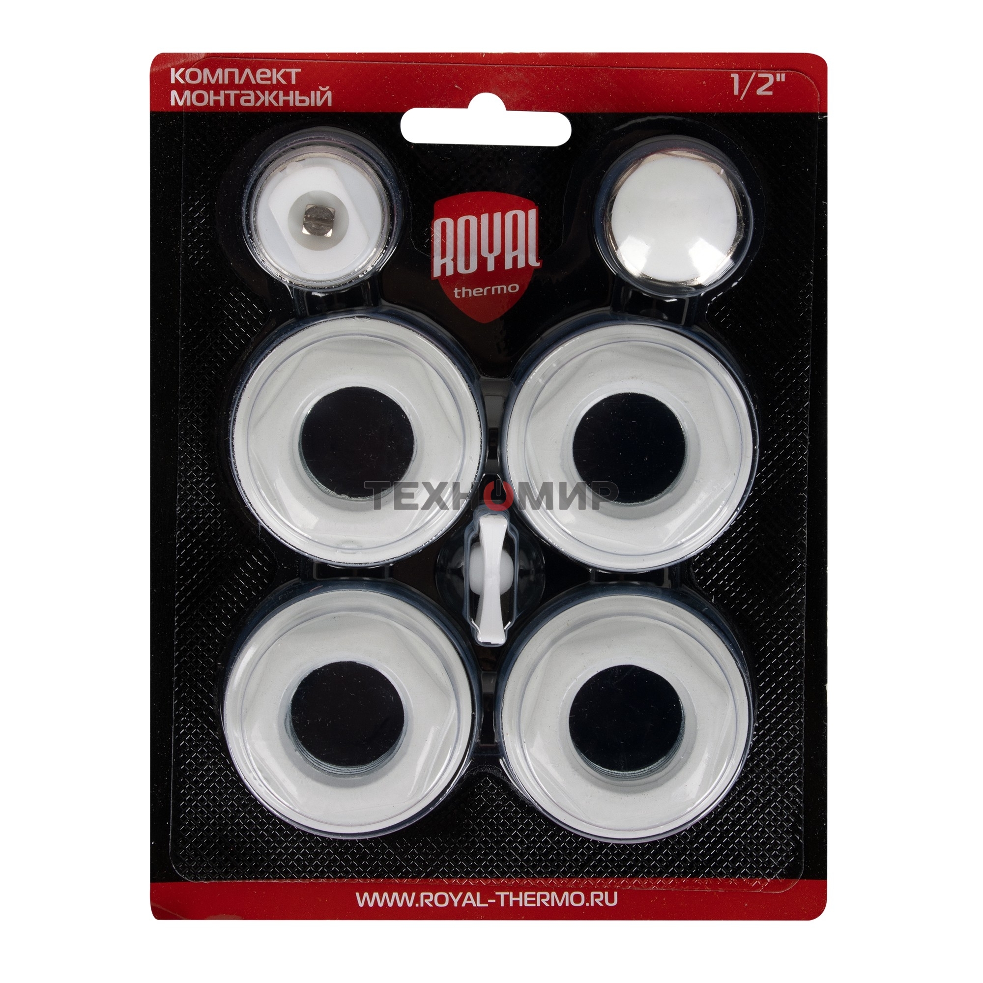 Комплект монтажный Royal Thermo 1”х 1/2