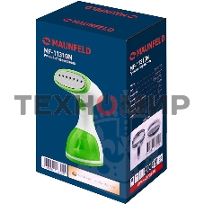 Отпариватель Maunfeld MF-1131GN зеленый, 1000 Вт, 25 г/мин, 260 мл