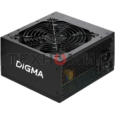 Блок питания Digma DPSU-750W-WH RTL, 750Вт, 80 PLUS, 120мм, черный