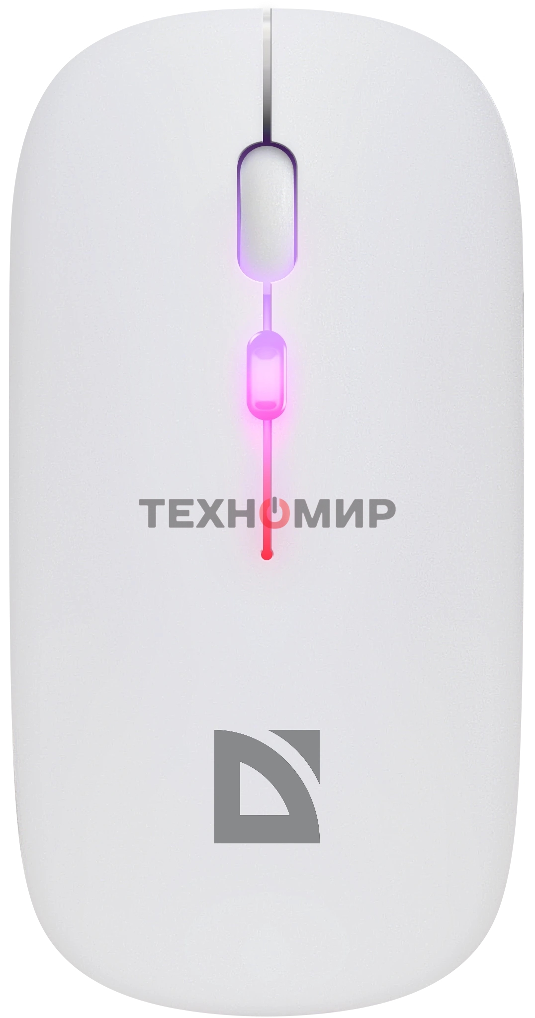 Мышь беспроводная Defender Coda MB-261 белый, 1600 dpi, радиоканал, Bluetooth, USB, кнопки - 4
