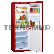 Холодильник Pozis RK-139 A рубиновый двухкамерный 188/97 л морозилка снизу