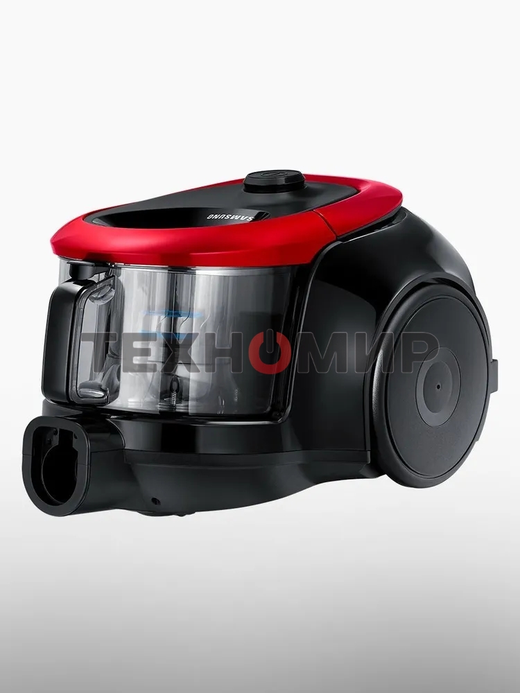 Пылесос Samsung VC18M2130SR/EV красный, 380/1800 Вт, уборка сухая, пылесборник контейнер, 1.5 л