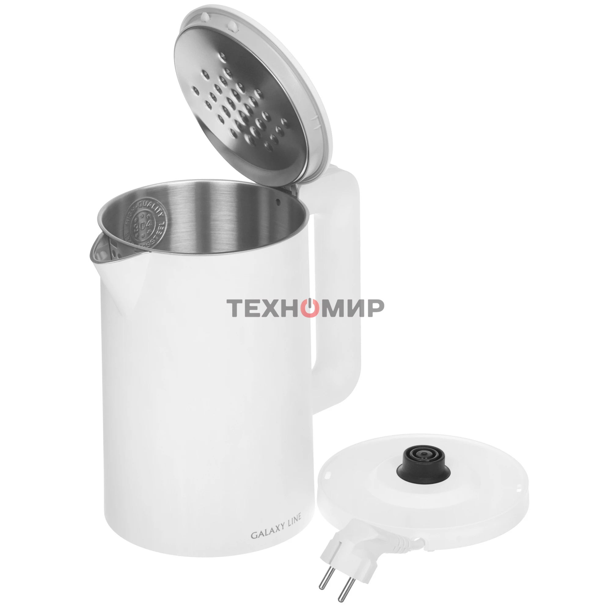 Чайник Galaxy GL 0323 белый