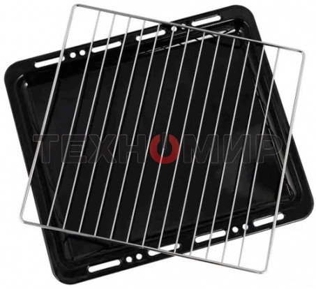 Плита комбинированная Flama RK 2211 белый, конфорок 4 шт, духовка 50 л, 50 см x 85 см x 60 см