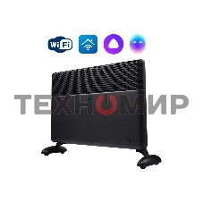 Конвектор электрический Ballu Apollo digital INVERTER Black Infinity BEC/ATI-2503 черный, 2500 Вт, 30 м2, термостат, дисплей, WiFi