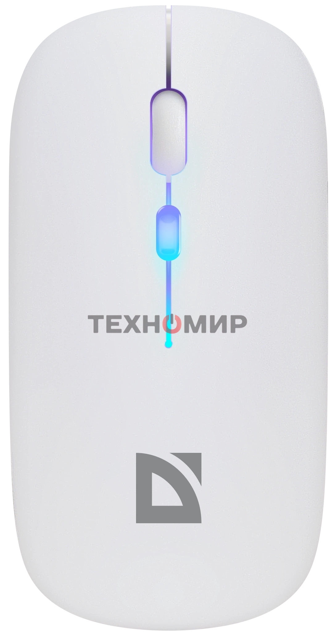 Мышь беспроводная Defender Coda MB-261 белый, 1600 dpi, радиоканал, Bluetooth, USB, кнопки - 4