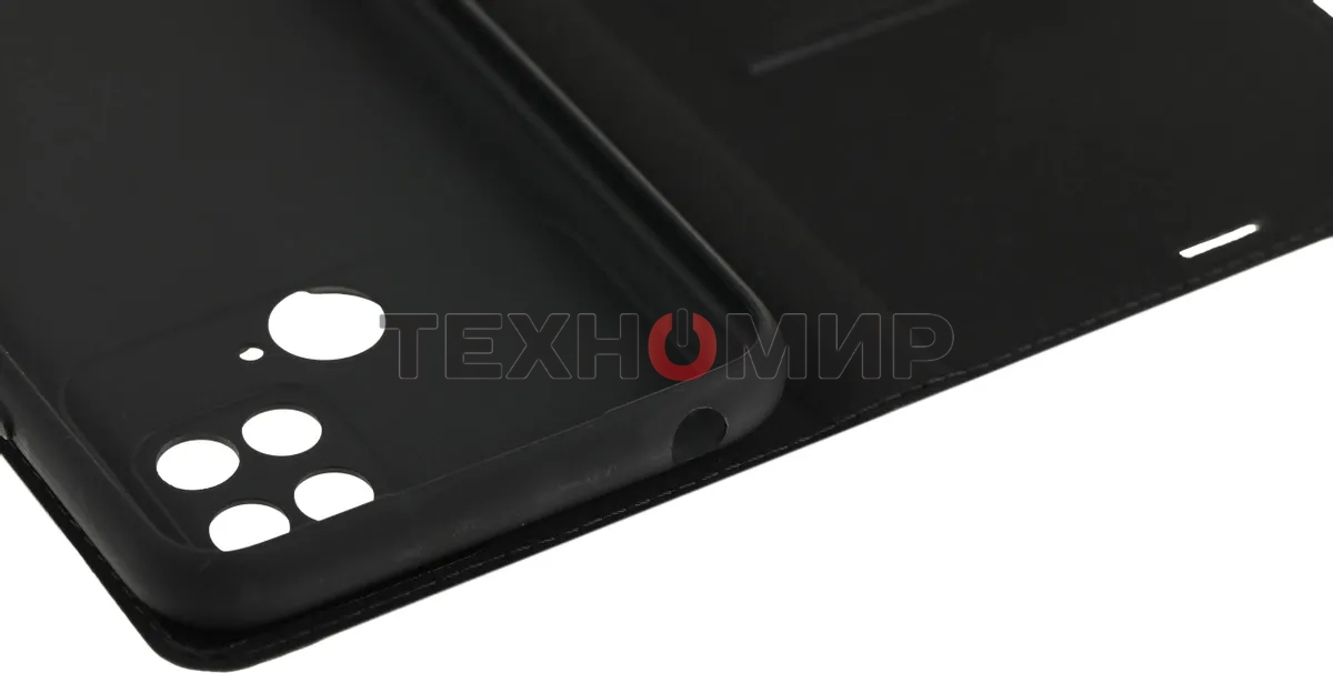 Чехол (флип-кейс) BoraSCO для Xiaomi Poco C40 черный