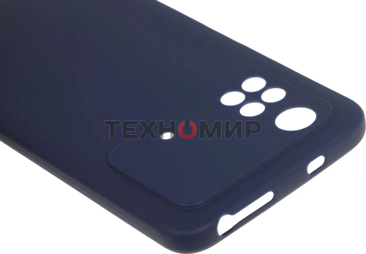 Чехол (клип-кейс) DF poCase-03 для Xiaomi Poco M4 Pro синий