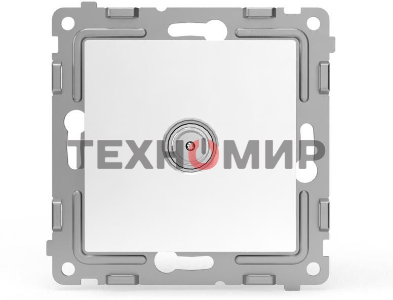 Коннектор TV TOKOV ELECTRIC СП Pixel механизм белый