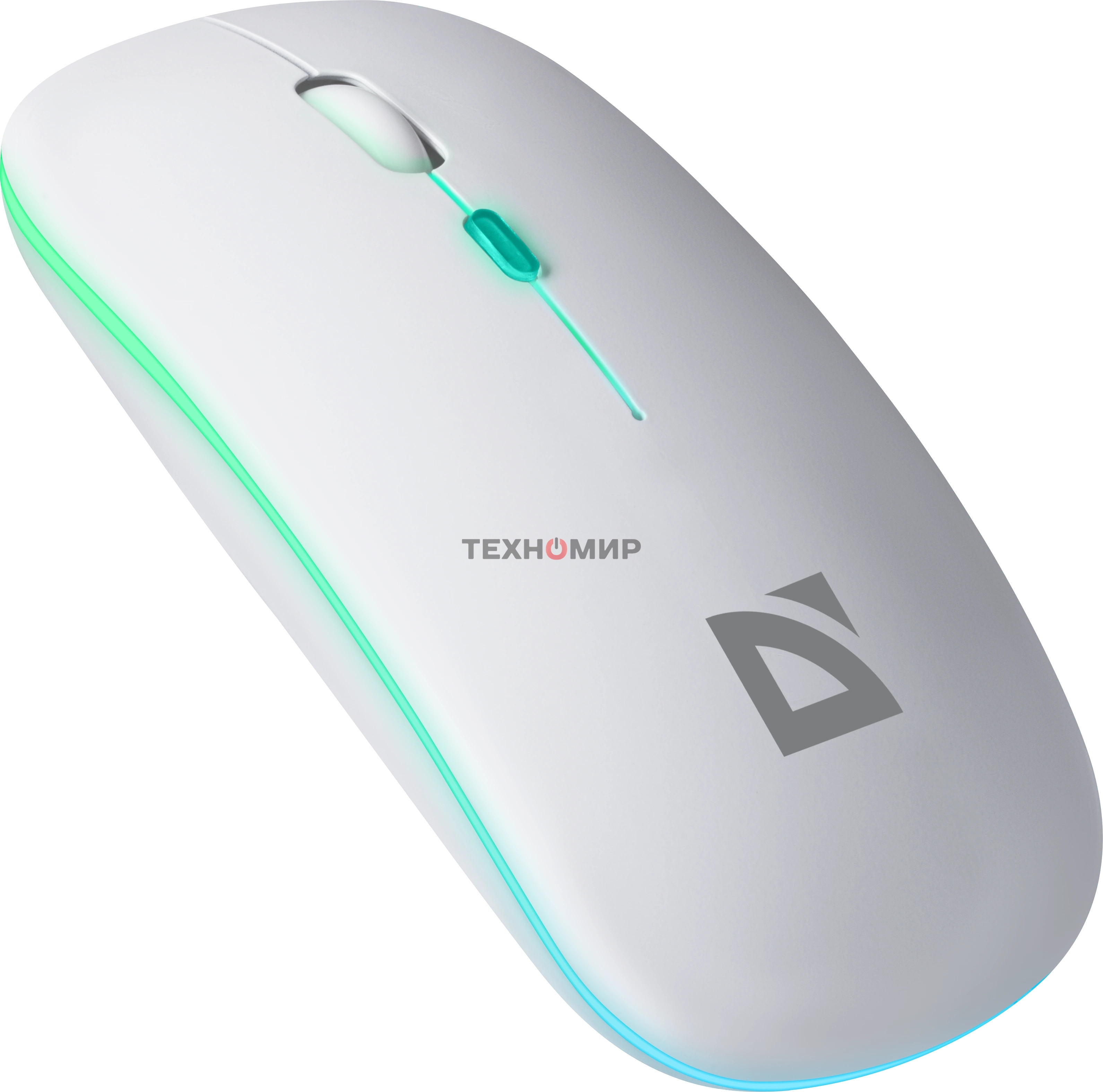 Мышь беспроводная Defender Coda MB-261 белый, 1600 dpi, радиоканал, Bluetooth, USB, кнопки - 4