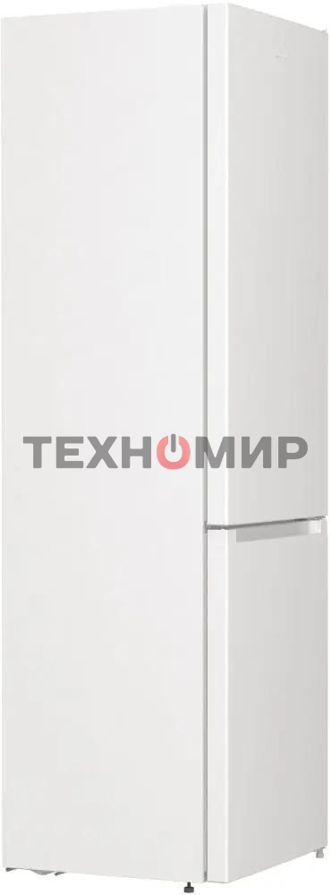 Холодильник Gorenje NRK6201PW4 белый двухкамерный 235/96л морозилка снизу