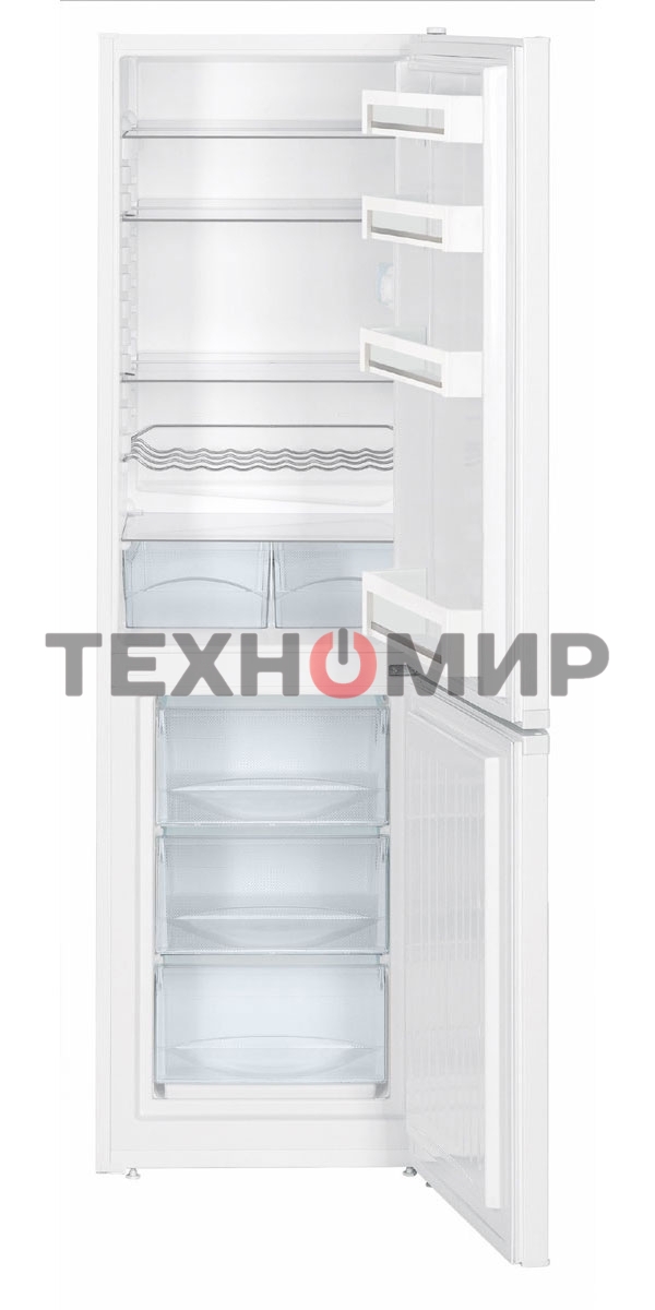 Холодильник Liebherr CUE 3331-26 001 белый двухкамерный 212/84л морозилка снизу