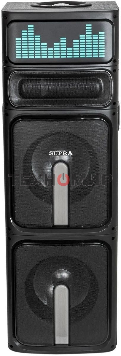 Минисистема Supra SMB-2050, 180Вт, FM USB BT SD, черный