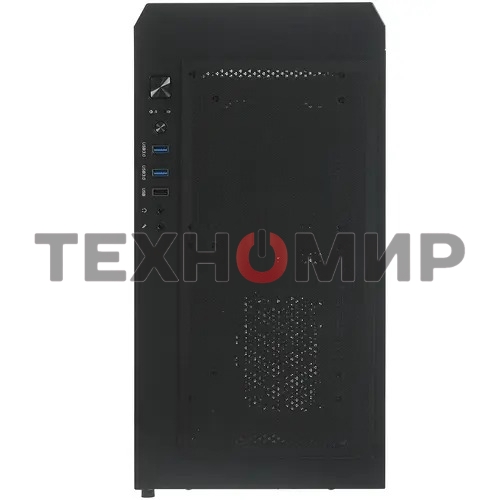 Компьютерный корпус Montech AIR 100 LITE черный без БП mATX 2x120мм 1xUSB2.0 2xUSB3.0 audio bott PSU