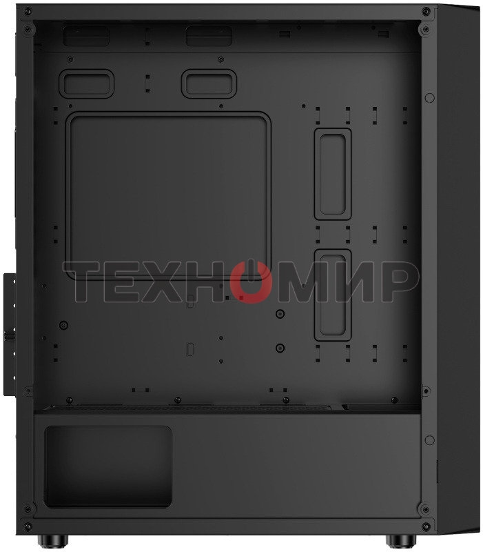 Компьютерный корпус Ocypus Gaммa C50 без БП черный (Gaммa-C50-BKG000XX-GL)