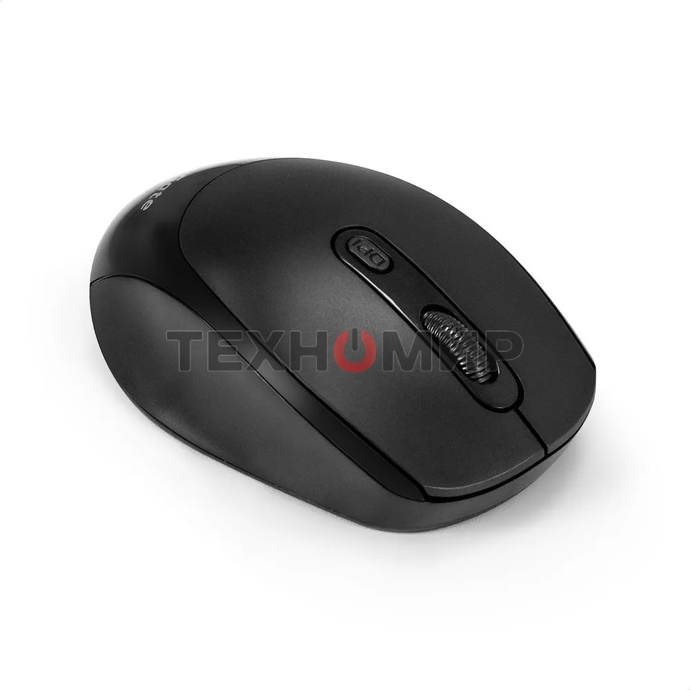 Мышь беспроводная ExeGate Professional Standard SR-9005 черный, 1200 dpi, радиоканал, USB, кнопки - 4