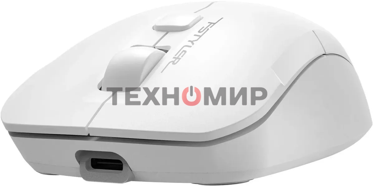 Мышь беспроводная A4Tech Fstyler FG16CS Air белый, 2000 dpi, радиоканал, USB, кнопки - 3