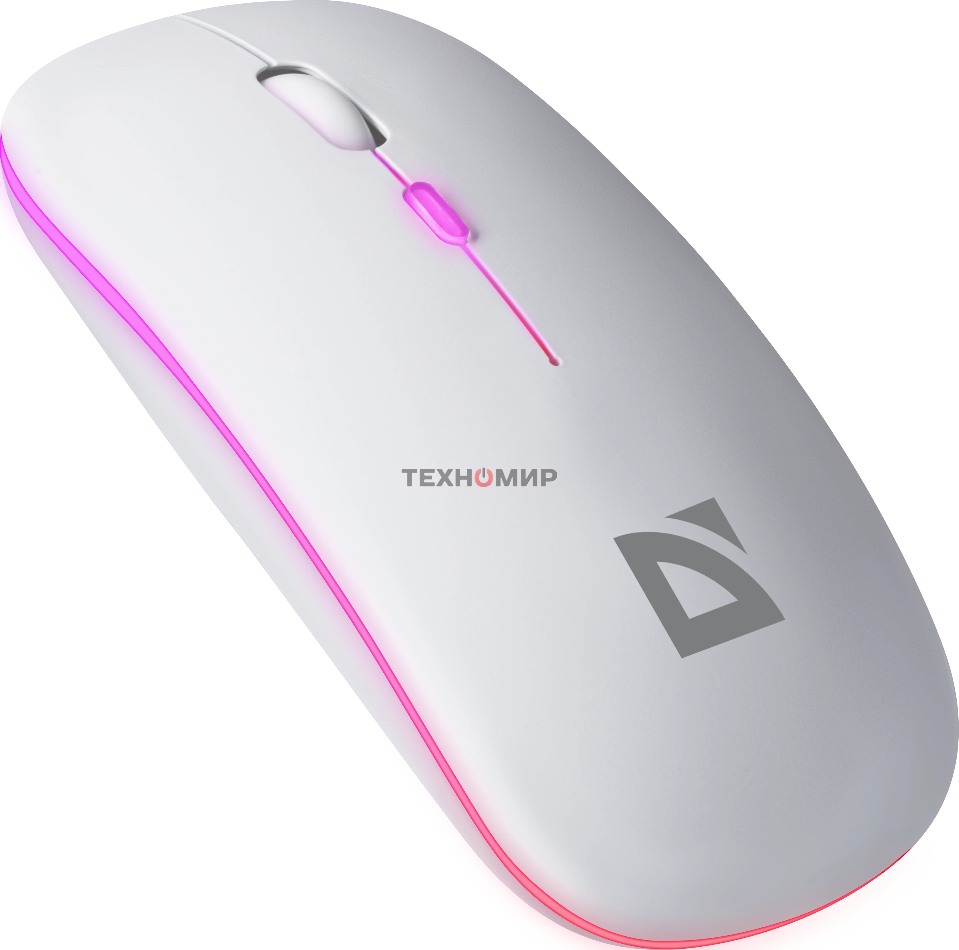 Мышь беспроводная Defender Coda MB-261 белый, 1600 dpi, радиоканал, Bluetooth, USB, кнопки - 4