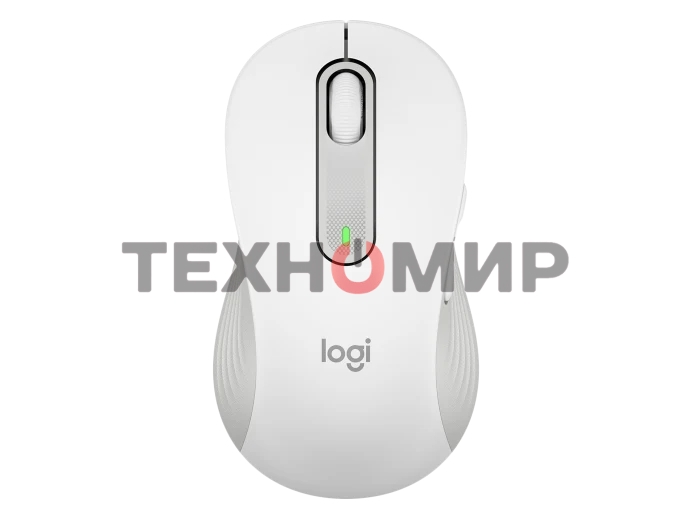 Мышь беспроводная Logitech Signature M650 L белый, 4000 dpi, радиоканал, Bluetooth, USB, кнопки - 5