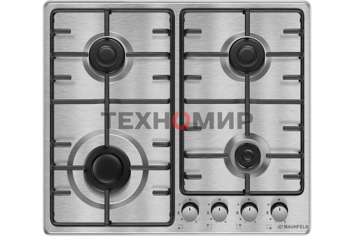 Газовая варочная панель Maunfeld EGHS.64.3STS-ES/G