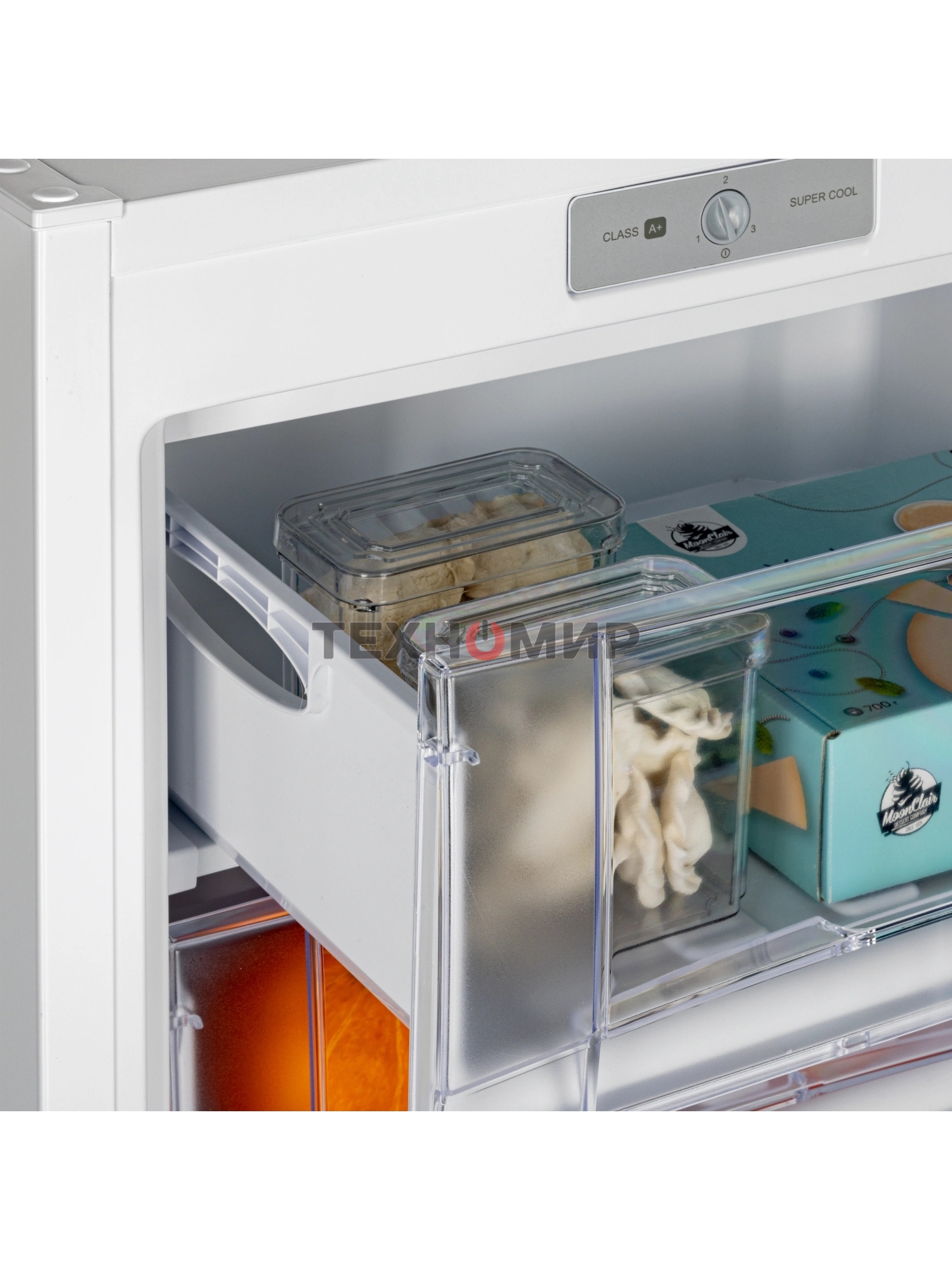 Морозильная камера NordFrost DF 263 WAP белый, 150л, 5 ящиков