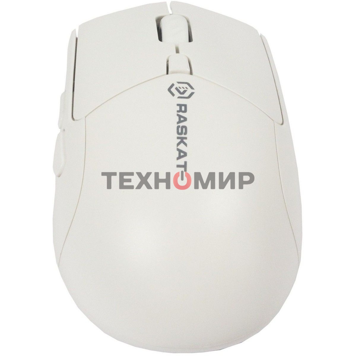 Мышь беспроводная Raskat M007WB белый, 2400 dpi, радиоканал, Bluetooth, USB, кнопки - 6