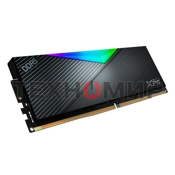 Оперативная память XPG Lancer, DDR5, 32Gb (2x16Gb), 6400MHz, CL32, DIMM, с радиаторами, RGB, черный