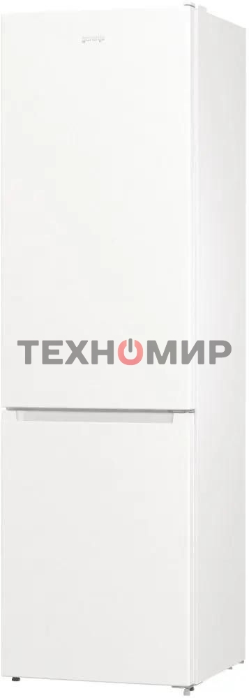 Холодильник Gorenje NRK6201PW4 белый двухкамерный 235/96л морозилка снизу
