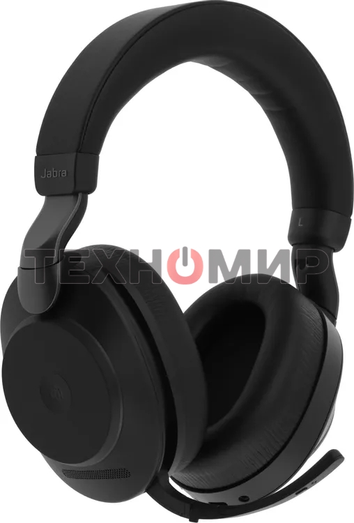 Гарнитура беспроводная Jabra Evolve2 85, Link380c MS Stereo черный