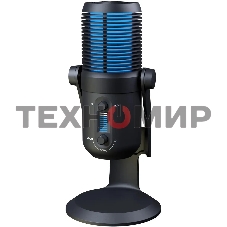 Микрофон проводной Оклик SM-400G 2м черный