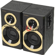 Акустическая система SVEN SPS-619 GOLD акустическая система 2.0, мощность 2х10 Вт(RMS)