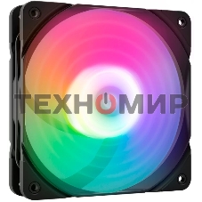 Вентилятор для корпуса Zalman ZM-AF120R ARGb черный, 120 мм, 1500 об/мин, 24.3 дБ, 4 pin