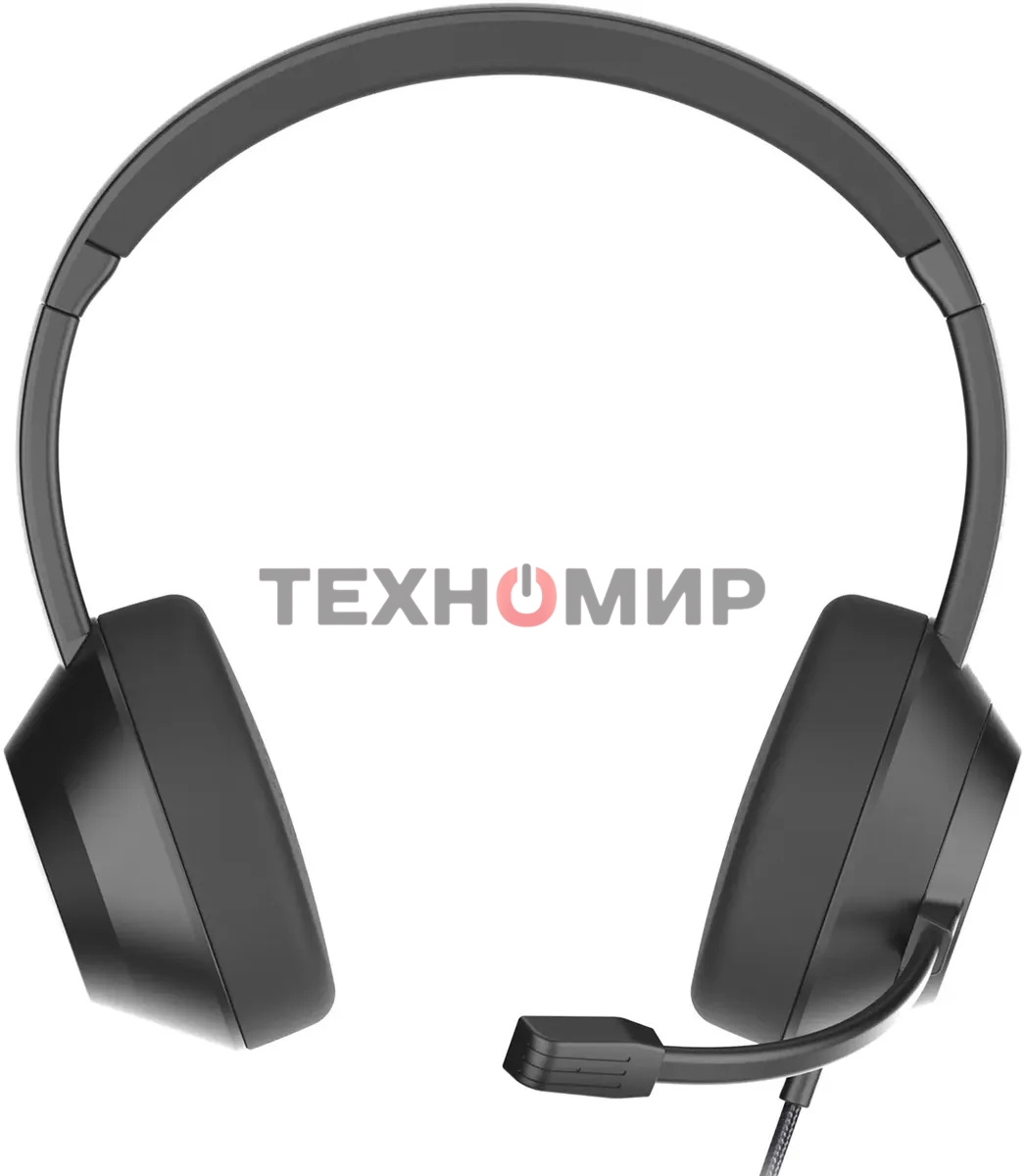 Гарнитура проводная с микрофоном A4Tech Fstyler FH150U черный 2м накладные USB оголовье (FH150U BLACK)