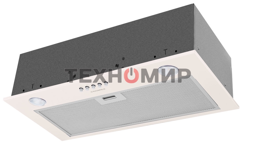 Вытяжка полновстраиваемая Maunfeld Crosby Singl 60, бежевый, 59.8 см, 850 куб. м/ч, 48 дБ