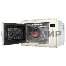 Встраиваемая микроволновая печь Korting KMI 825 RGb бежевый, 25 л, 900 Вт, переключатели - сенсор