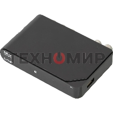 Приставка для цифрового ТВ BBK SMP027HDT2 черный, DVB-T2, DVB-T, HDMI, USB 2.0